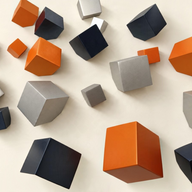 Wallicon Cross Colors Duvar Dekoru - 21'li Set
