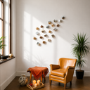Wallicon Cross Gold Silver 20’li Duvar Dekoru | Modern Sanatsal Duvar Seti / Wallicon Cross Gold & Silver – 20’li Duvar Dekoru