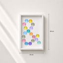 Wallnom Soft Ampersand Duvar Tablosu | Pastel Renkli 3 Boyutlu "&" Duvar Dekoru