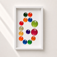 Wallnom Harf Duvar Tablosu - Bold-Duvar Aksesuarı-Wallibex-Ğ-NowShopFun