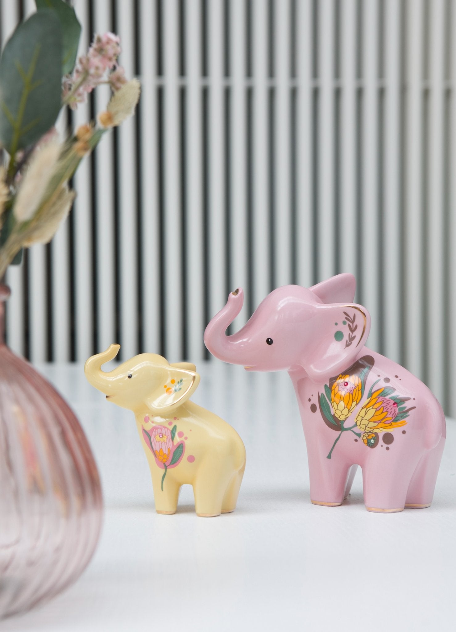 Wanjala Fil Figur - Home&Style Elephant Koleksiyonu