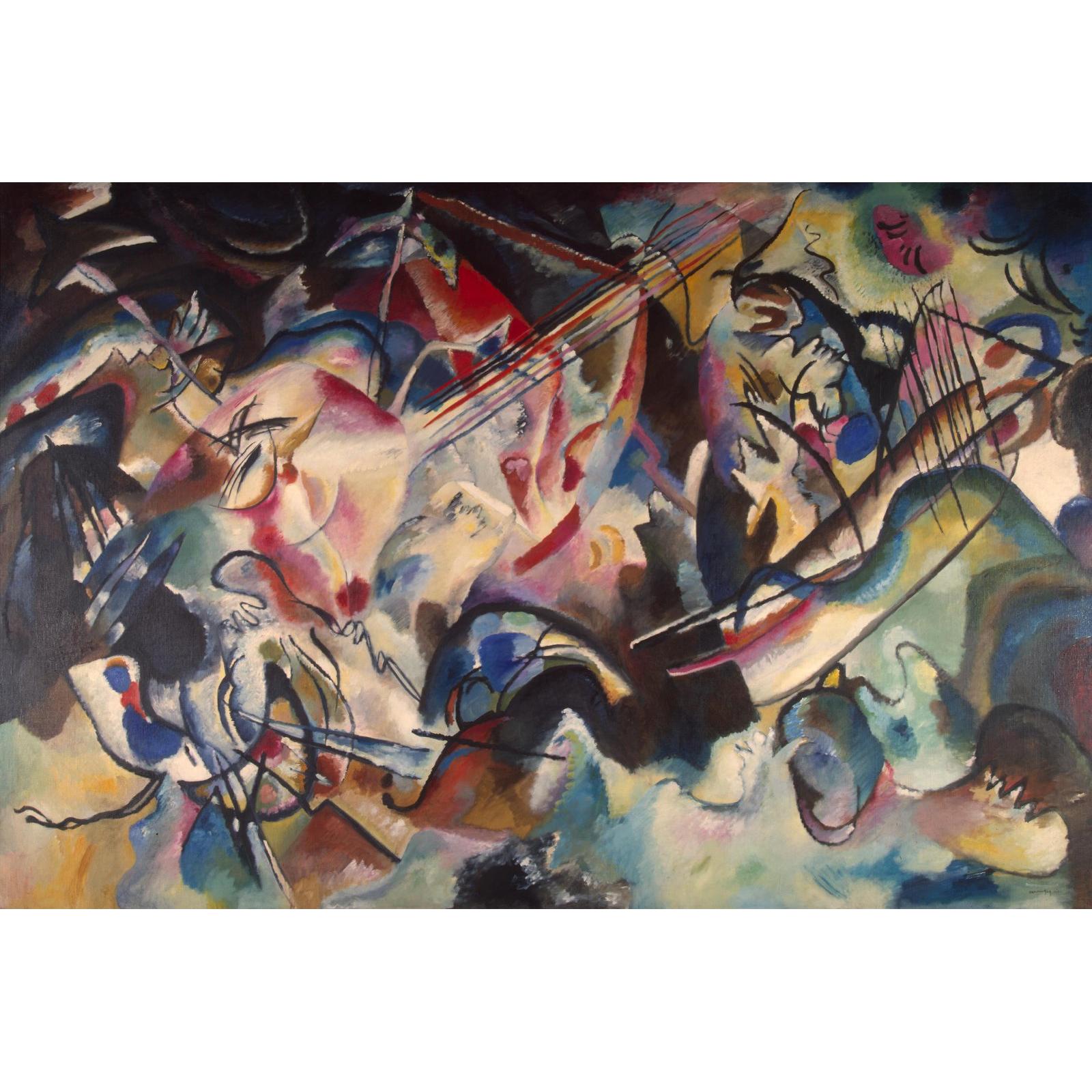 Wassily Kandinsky - Kompozisyon VI Fine Art Baskı
