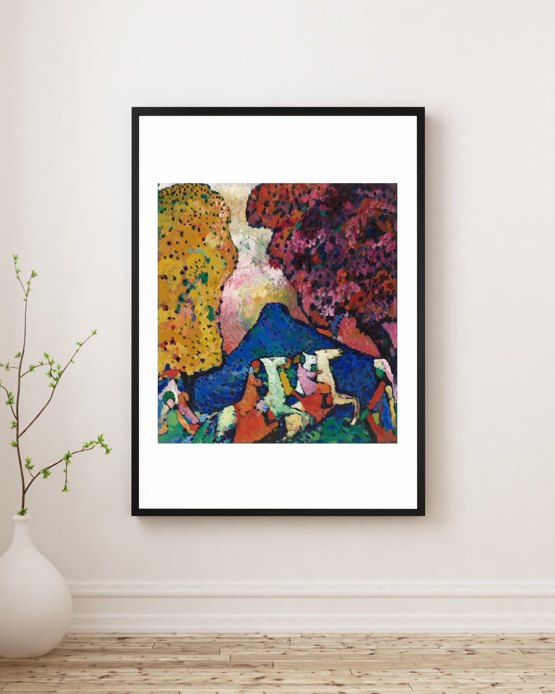 Wassily Kandinsky - Mavi Dağ Fine Art Baskı