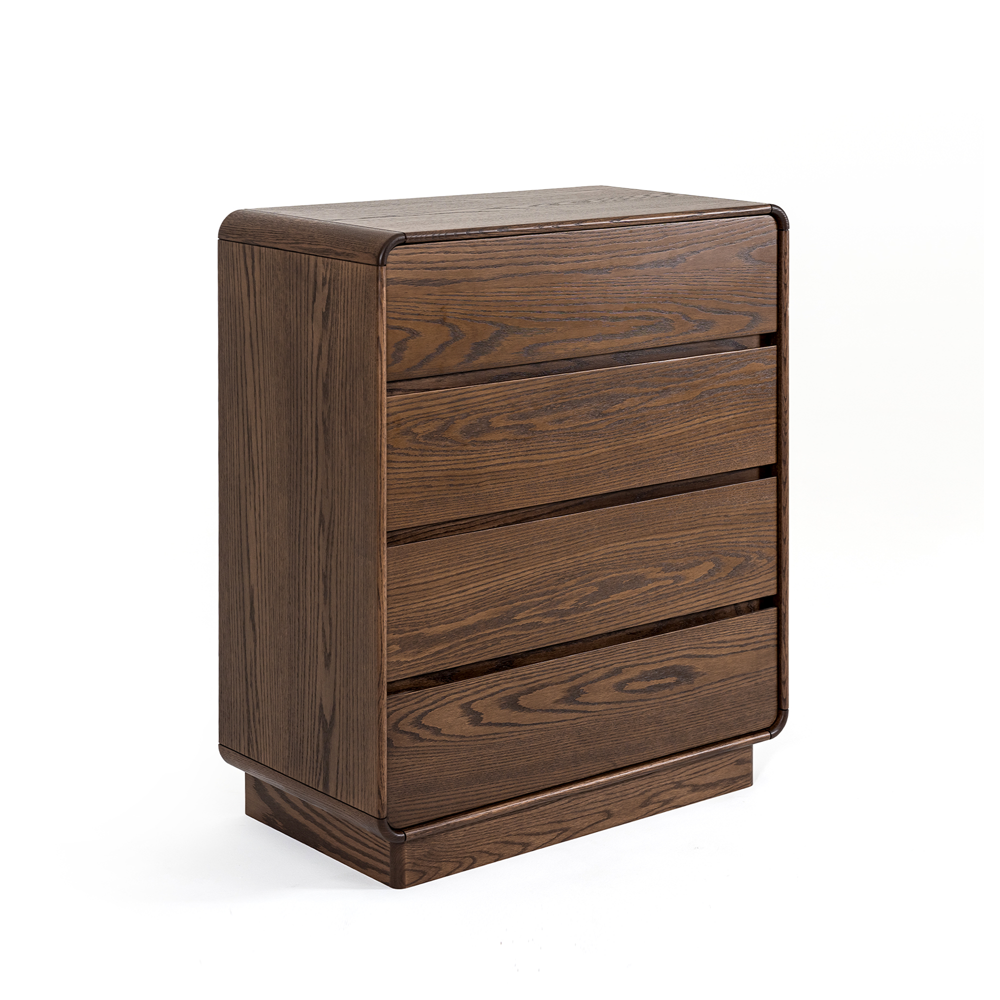 Watkins 4 Çekmeceli Şifonyer | Koyu Meşe