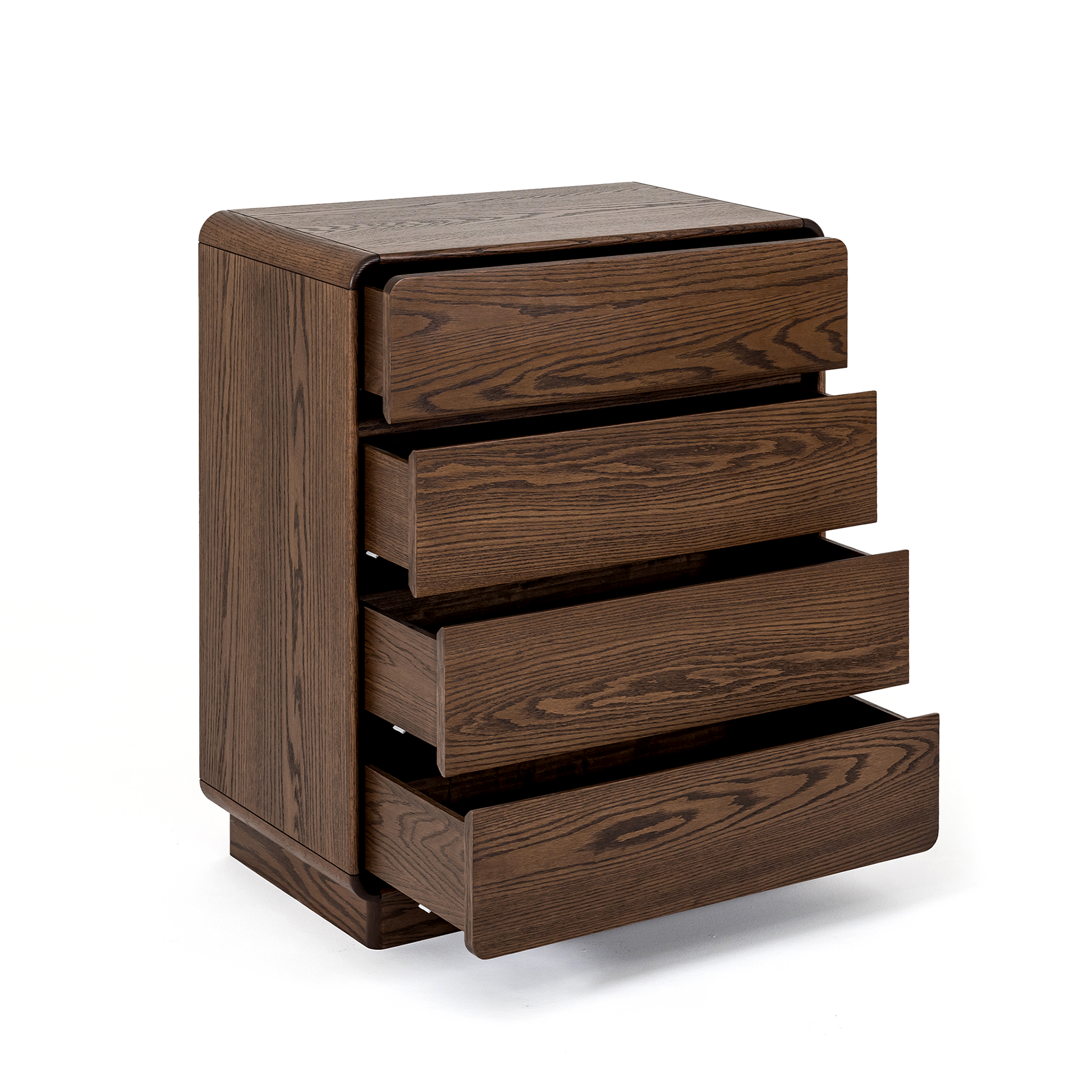 Watkins 4 Çekmeceli Şifonyer | Koyu Meşe