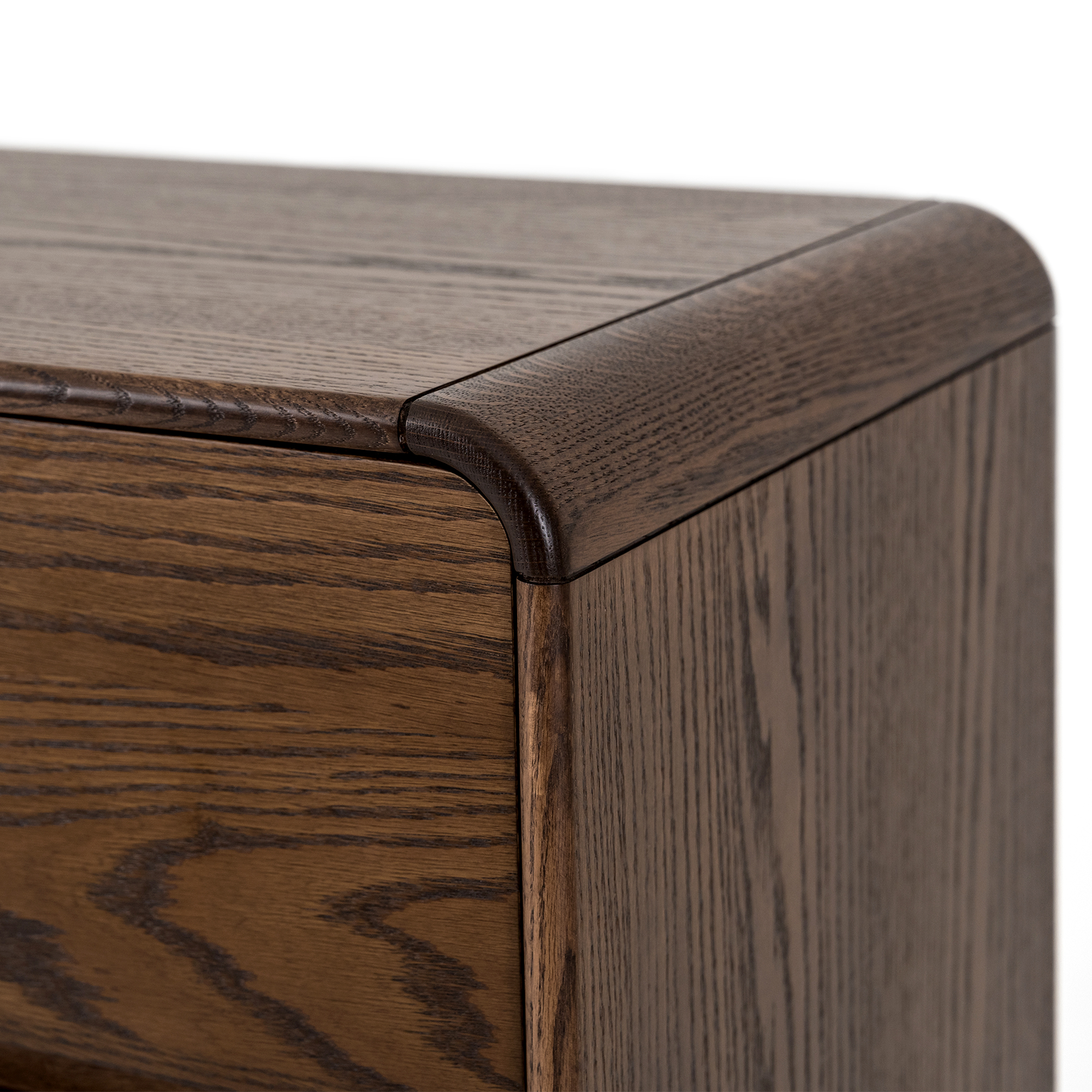 Watkins 4 Çekmeceli Şifonyer | Koyu Meşe