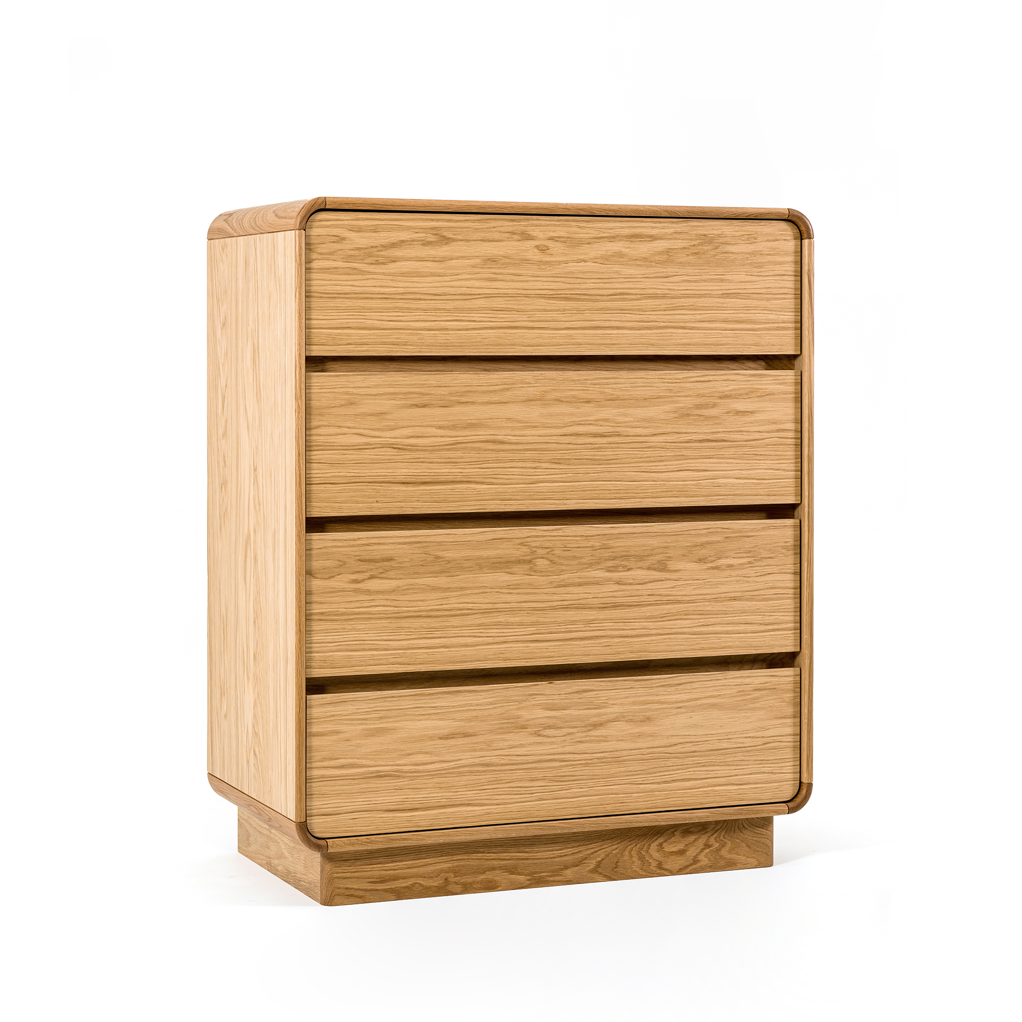 Watkins 4 Çekmeceli Şifonyer | Natürel Meşe