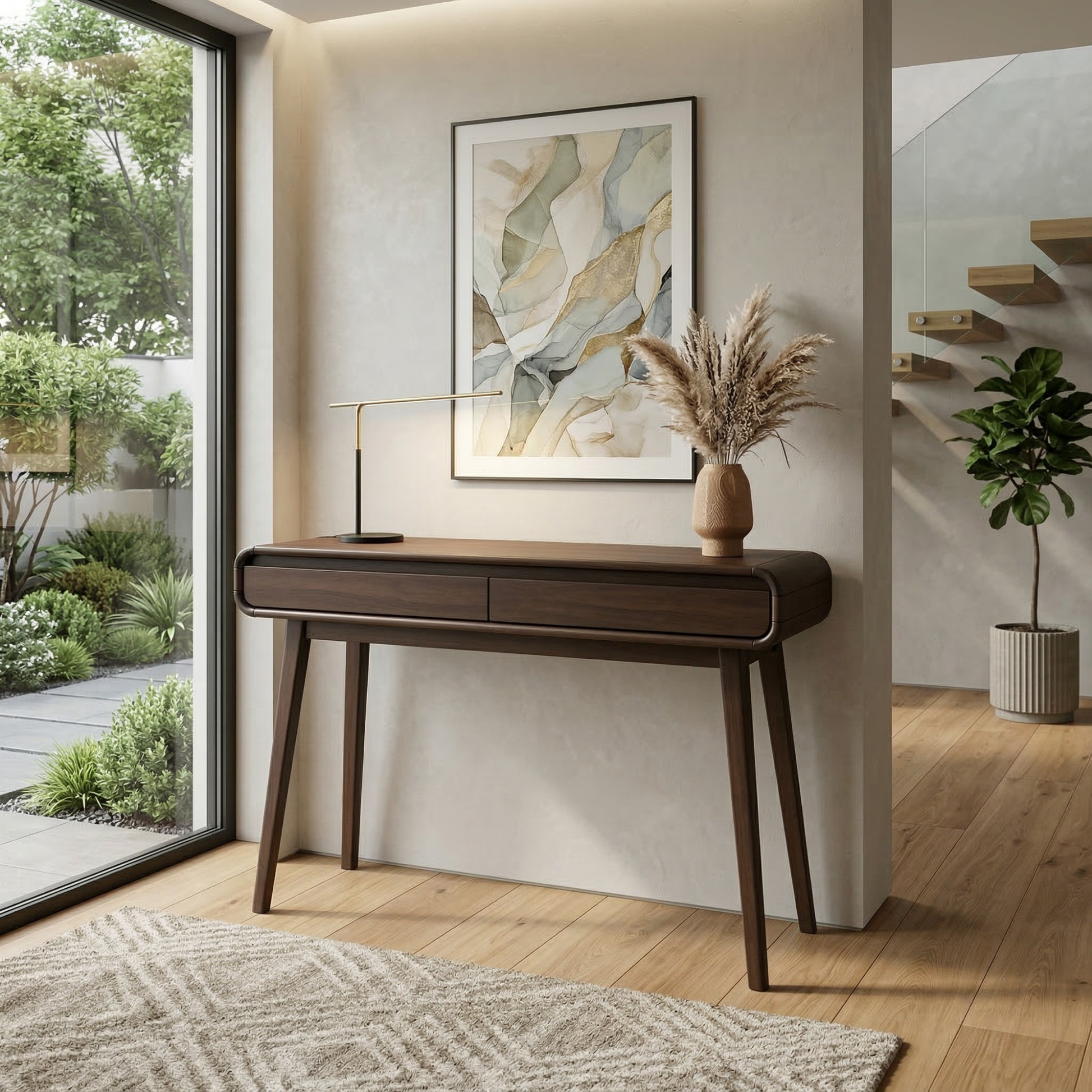Watkins Dresuar - 120 cm | Koyu Meşe - So-Mass