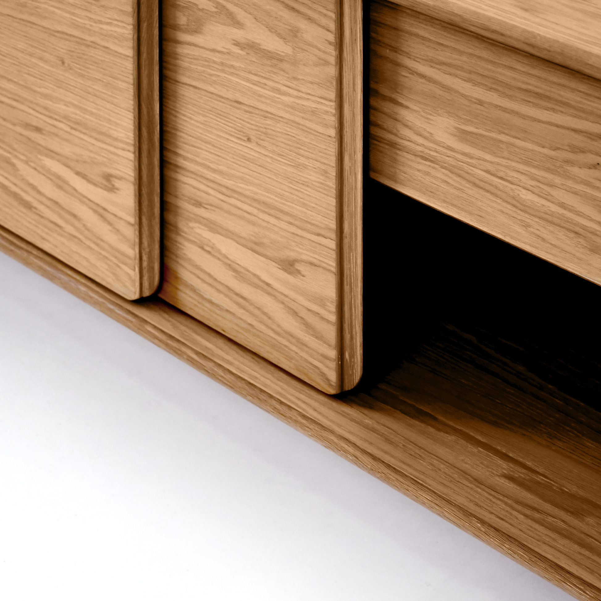 Watkins Tv Ünitesi - 210 Cm | Natürel Meşe