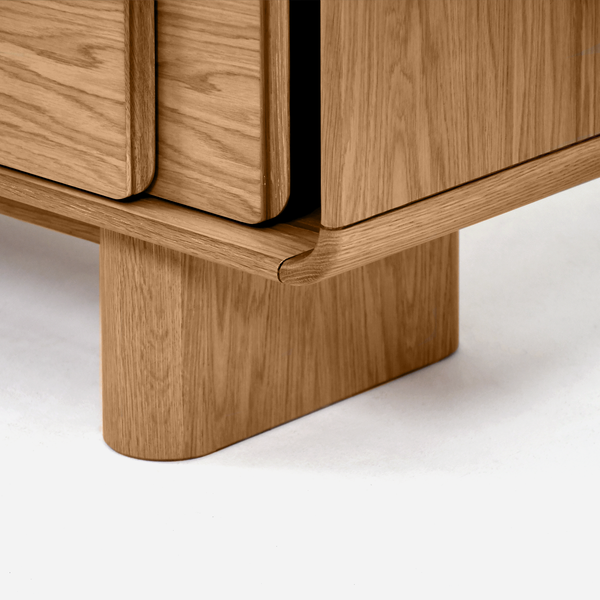 Watkins Tv Ünitesi - 210 Cm | Natürel Meşe