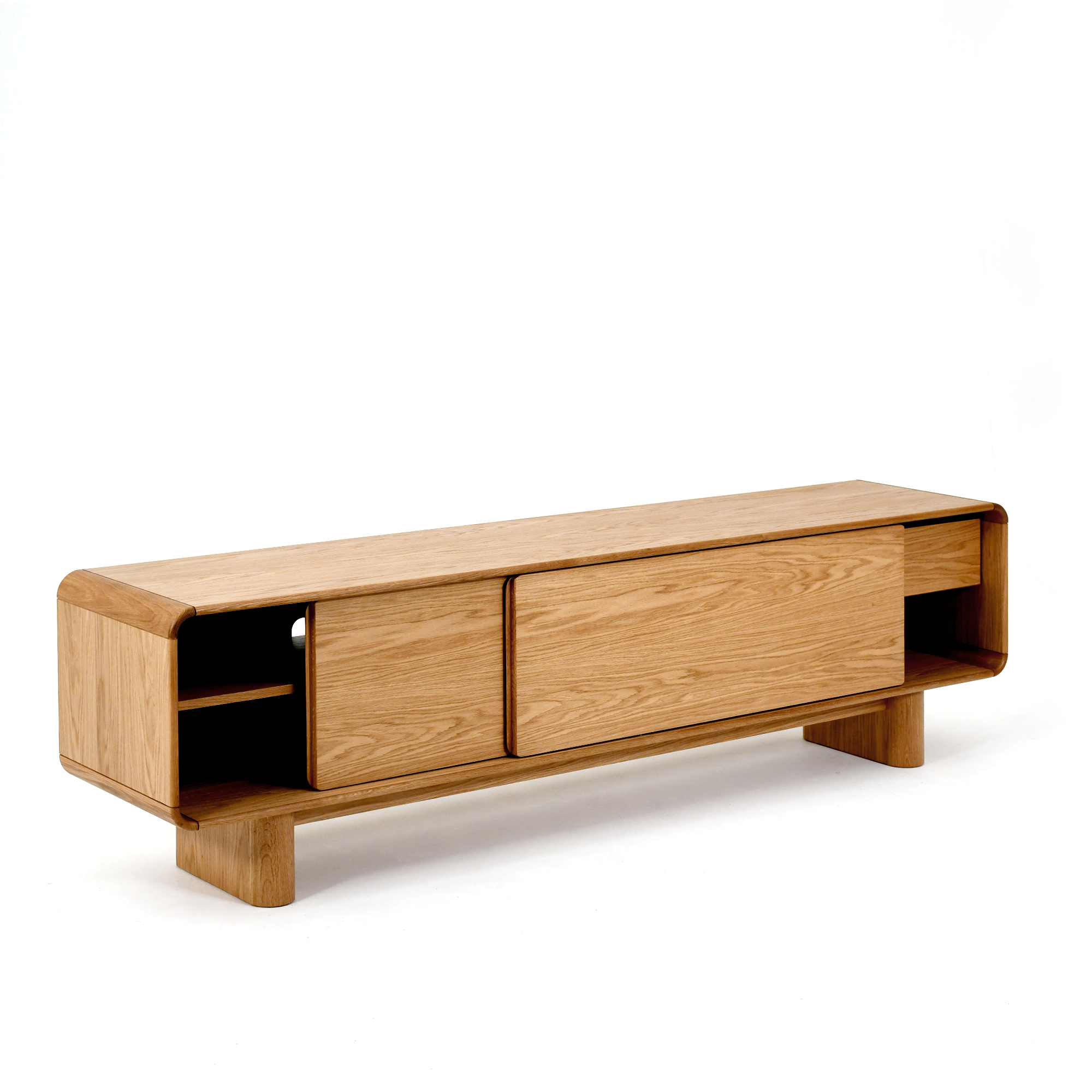 Watkins Tv Ünitesi - 210 Cm | Natürel Meşe