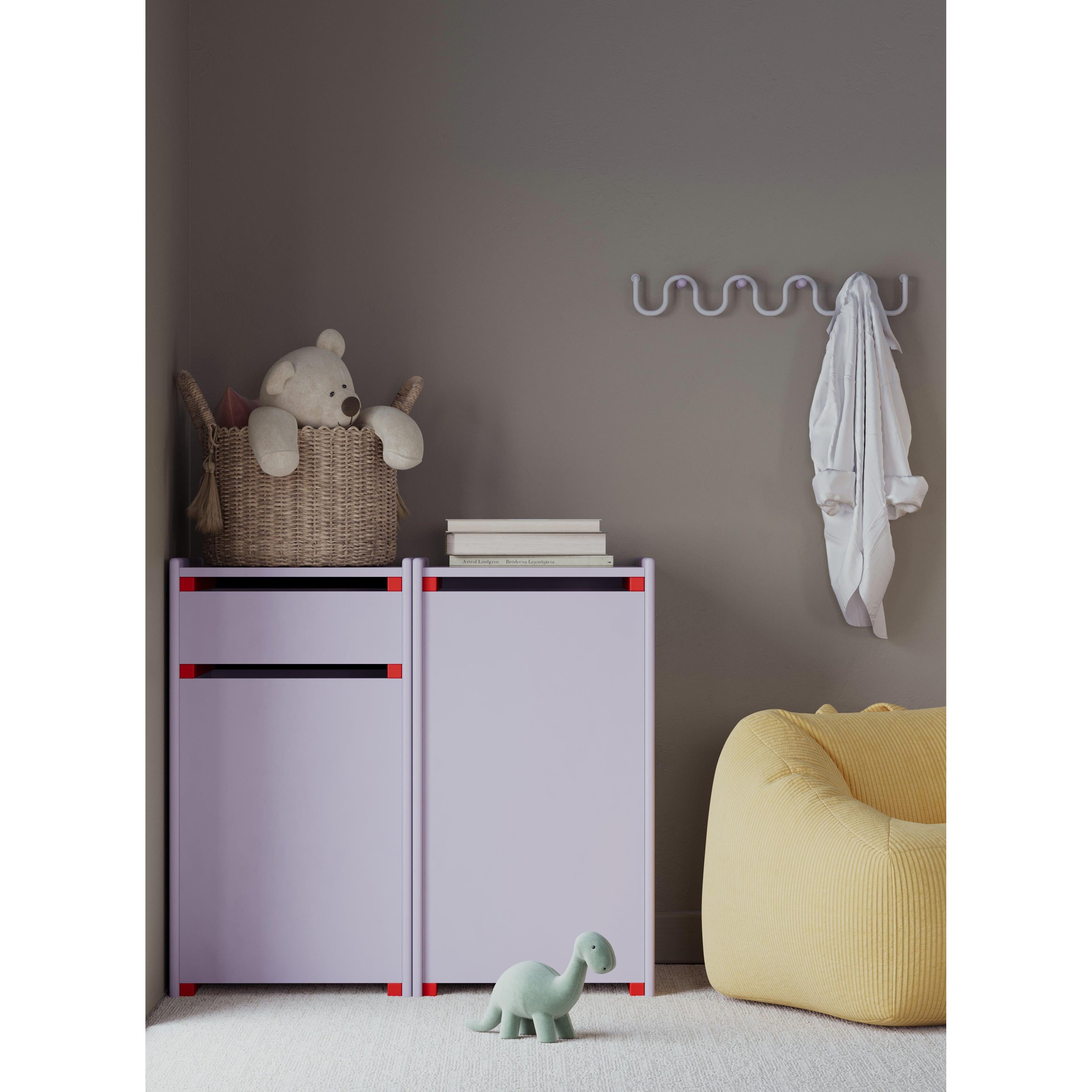 Wave Askılık-Duvar Askılığı-Kiddiverse-Yeşil-Sarı-NowShopFun