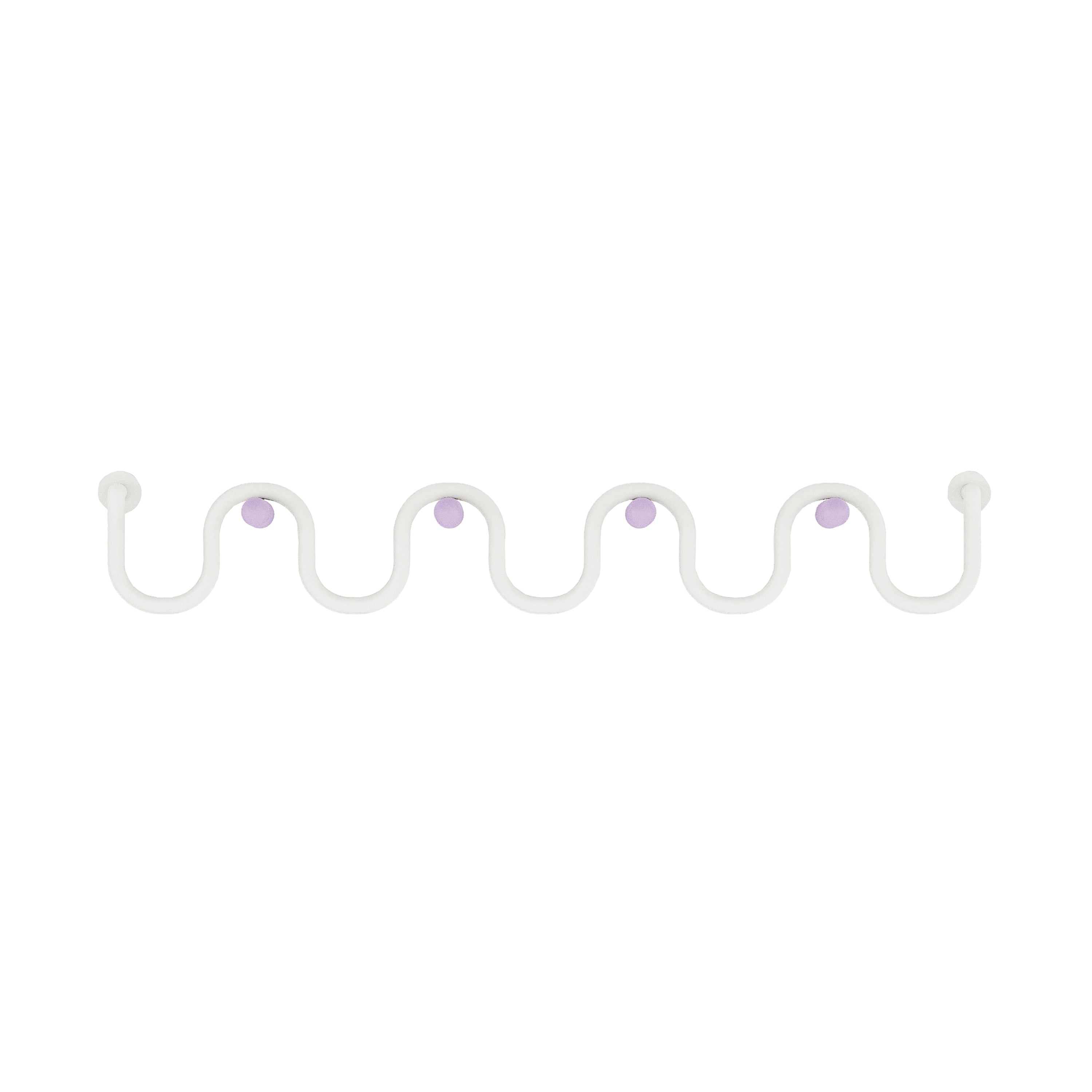 Wave Askılık-Duvar Askılığı-Kiddiverse-Beyaz-NowShopFun