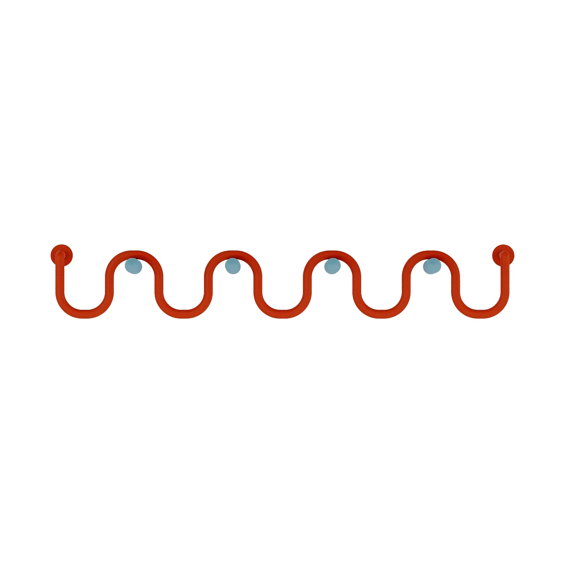 Wave Askılık-Duvar Askılığı-Kiddiverse-Kırmızı-NowShopFun