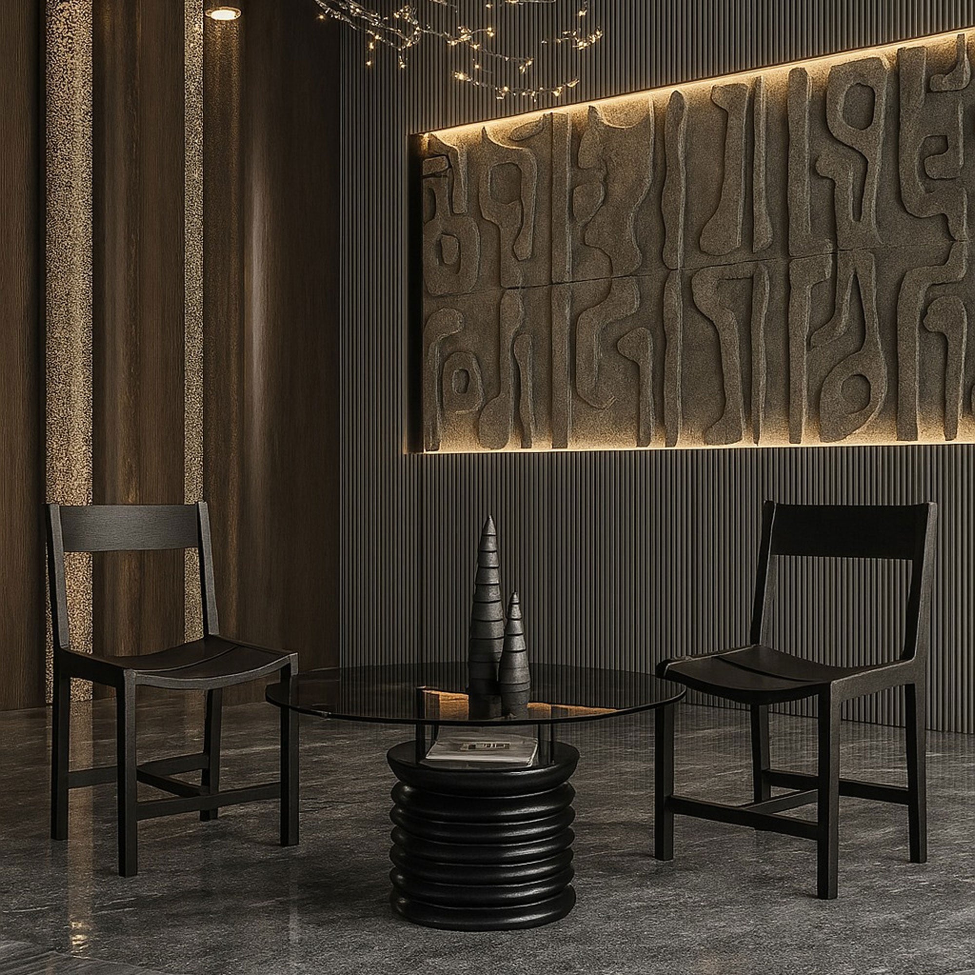 Sofra Cam Orta Sehpa