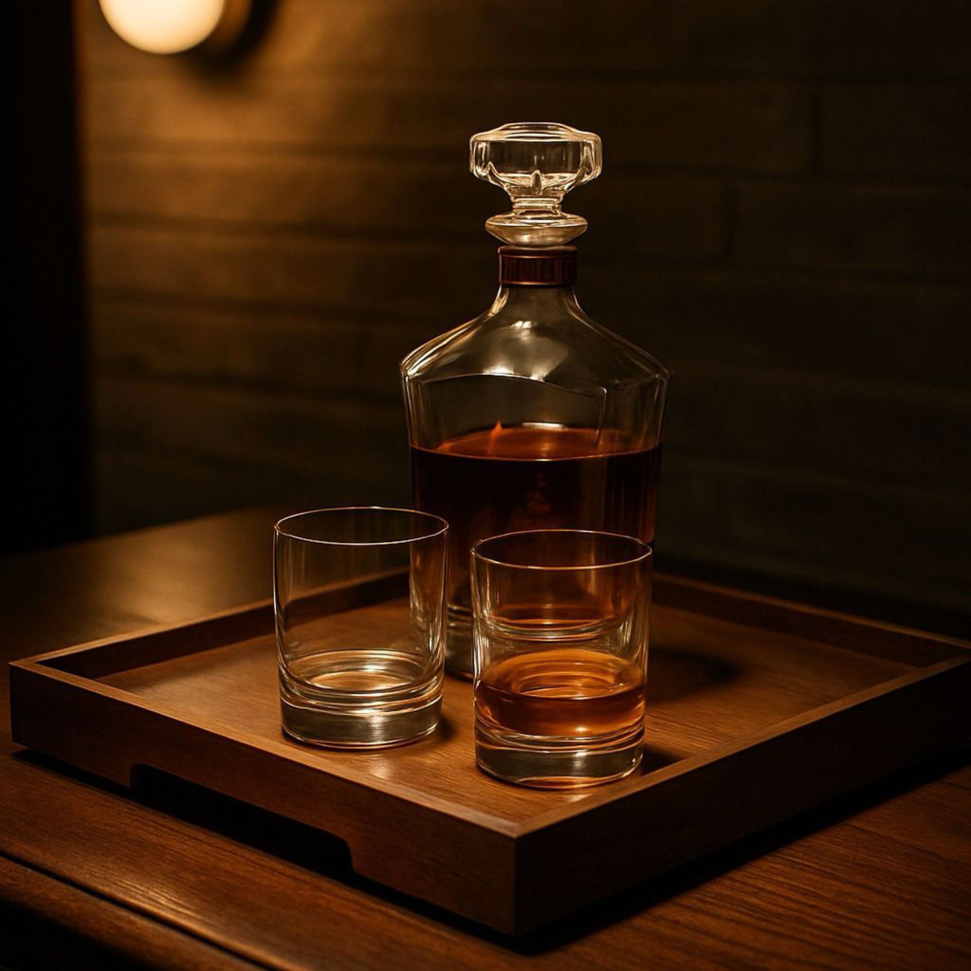 Edge Oak Tray Square