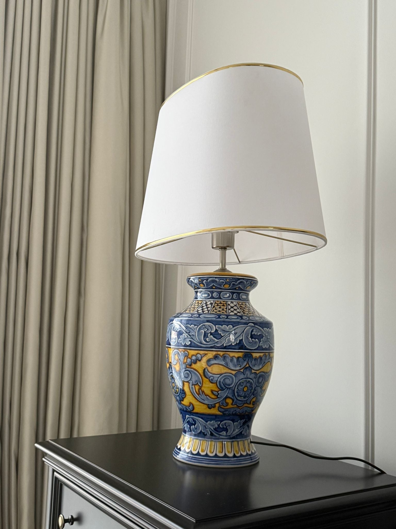 Palmette Ceramic Lampshade