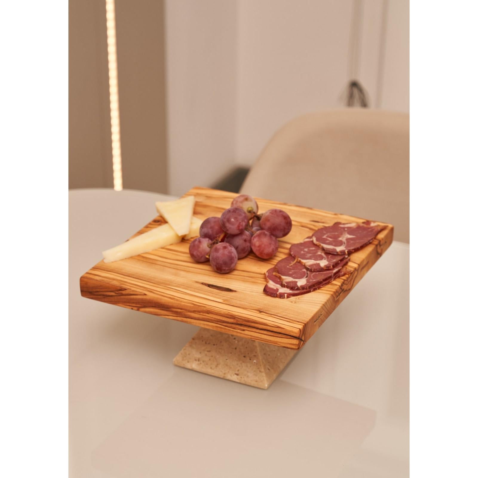 Modra Zeytin Kare Sunumluk