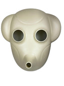 Monkey Mask Mat Ekru Dekoratif Obje