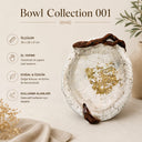 Bowl Collection 001 Ahşap Detaylı Dekoratif Tabak