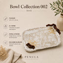 Bowl Collection 002 Ahşap Detaylı Dekoratif Tabak