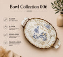 Bowl Collection 006 Ahşap Detaylı Dekoratif Kase