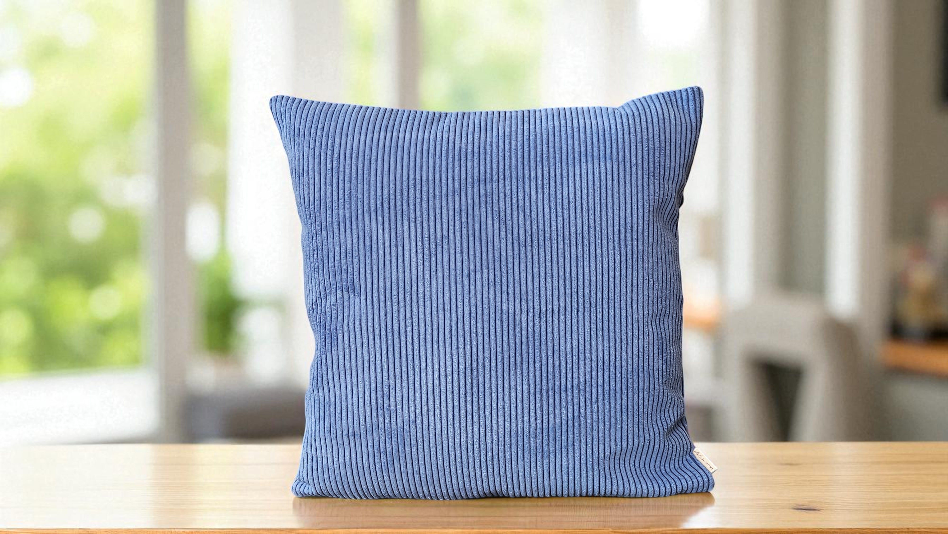 Light Blue Corduroy Pillowcase