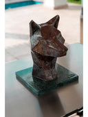 Wildform Metal Kurt Heykeli