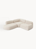 Wolke 4-Kişilik Modüler Bouclé Köşe Koltuk Chaise Longue