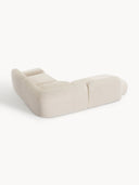 Wolke 4-Kişilik Modüler Bouclé Köşe Koltuk Chaise Longue