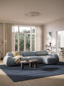 Wolke 4 Kişilik Modüler Bukle Köşe Koltuk Modern Tasarım