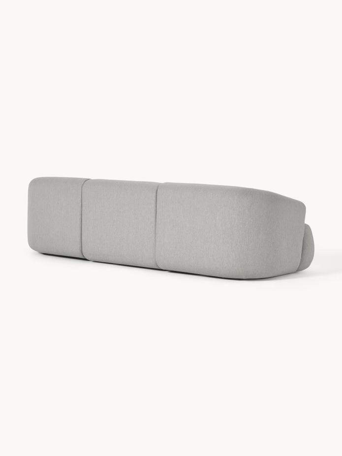 Wolke Modüler Kanepe – Keten Dokulu, 3-4 Kişilik-Kanepe-Innature Home-Açık Bej-NowShopFun