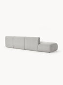Wolke Yumuşak Oturumlu Modüler Köşe Kanepe, Bukle,Tedy, 3-4 Kişilik