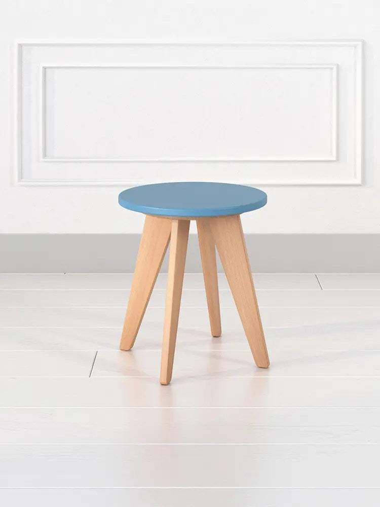 Woody Mavi Çocuk Taburesi