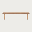Doque Bench – geri kazanılmış masif ahşap, farklı açıdan stüdyo görünümü | Woodyworkz
