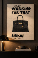 Working For That Kanvas Tablo-Tablo-Yapı Cam-NowShopFun