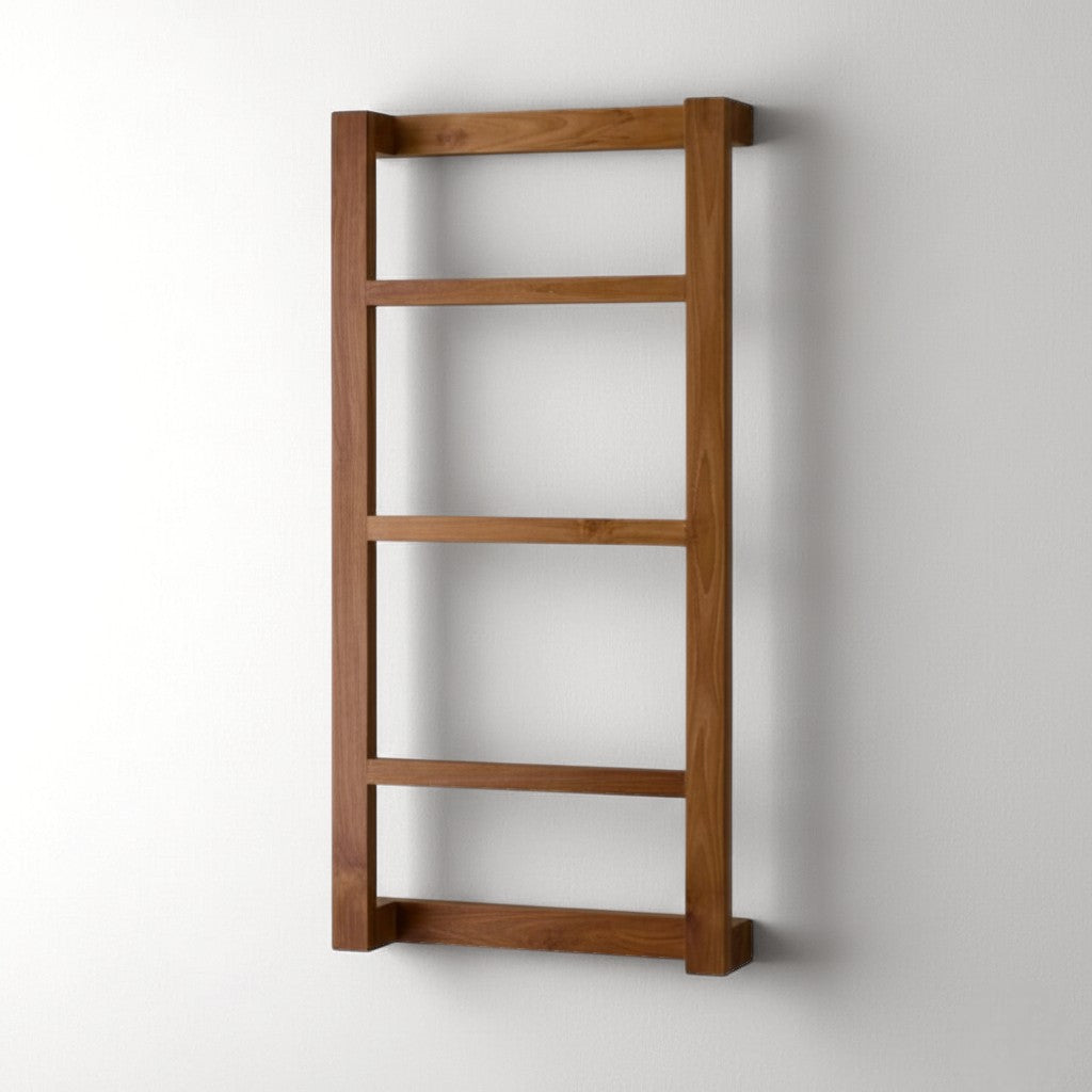 Wulan Towel Rack El Yapımı Ahşap Havluluk