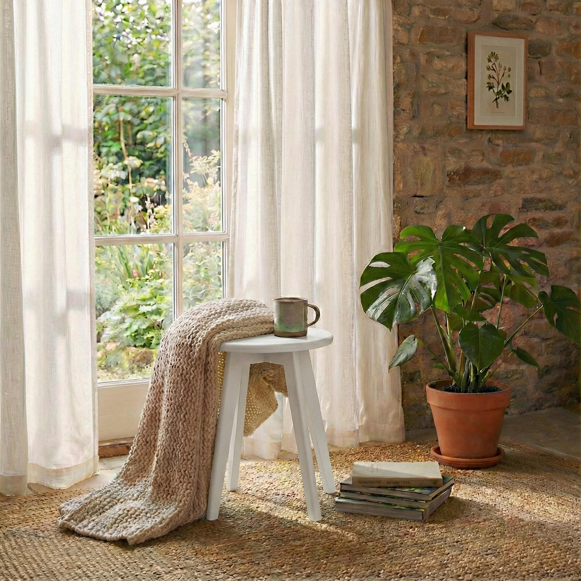 X Tabure | Lale Masif Beyaz