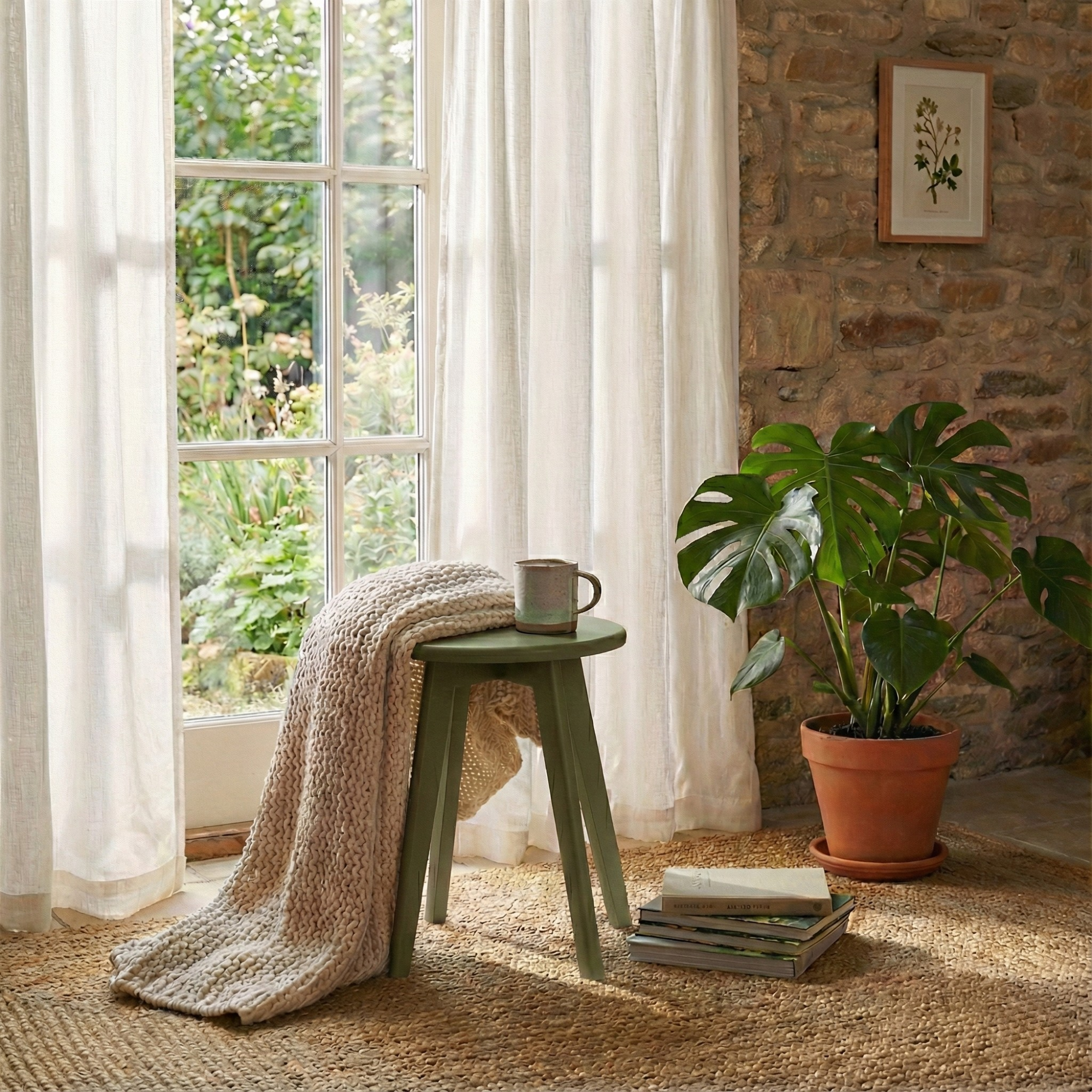 X Tabure Lale Masif Soluk Yeşil