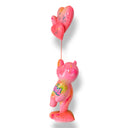 Xoxo Love Chaser Heykeli – Pembe Ayıcık Ve Kalp Balon Tasarımı