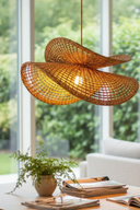 Luna Premium Rattan Sarkıt Avize
