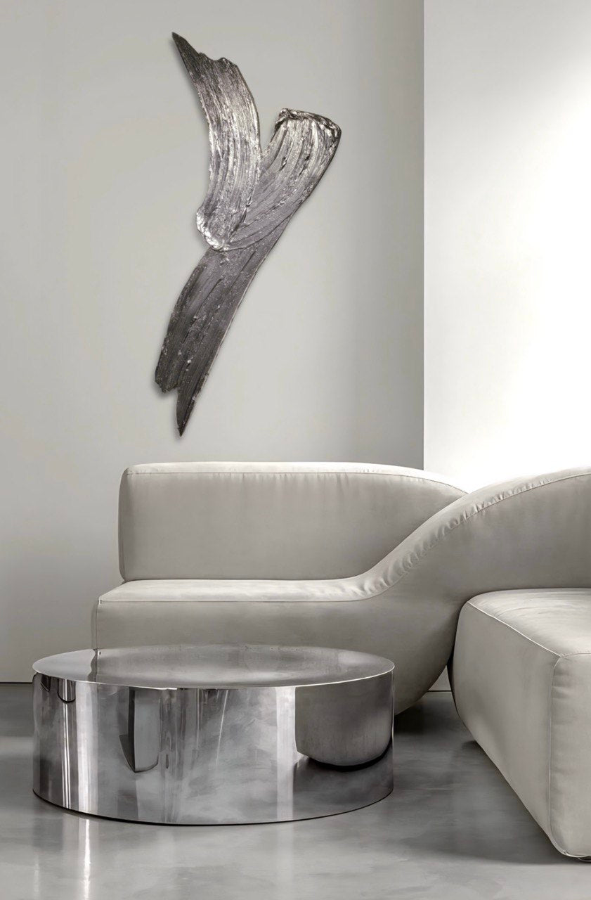 Y Gümüş Pano-Duvar Aksesuarı-VİDİ Art Studio-NowShopFun