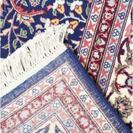 Yedi Dağın Çiçeği El Dokuma Kare Hereke Halısı 170x170 cm-Kilim & Halı-KilimCo-Bordo-NowShopFun