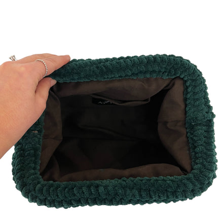 Velvet  Emerald Bag