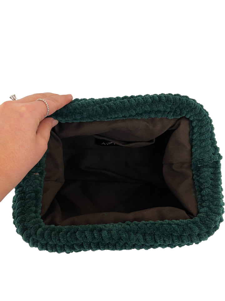 Velvet  Emerald Bag