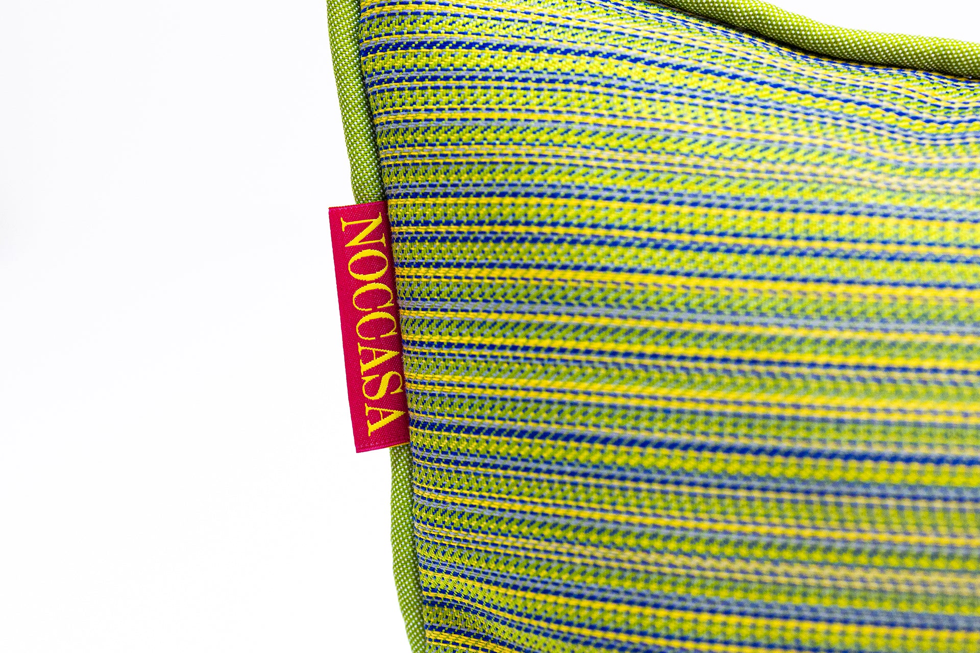 Yeşil Çizgili Outdoor Kırlent