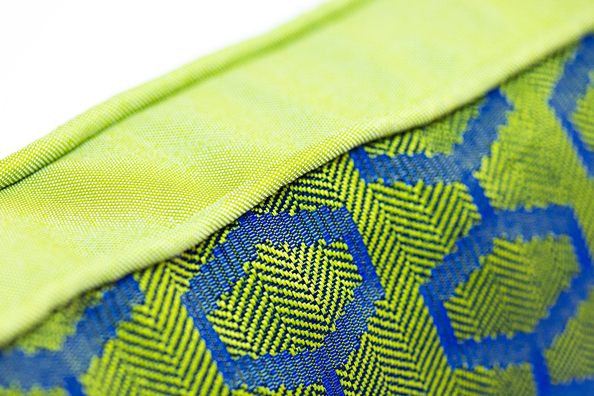 Yeşil Geometrik Desen Outdoor Kırlent