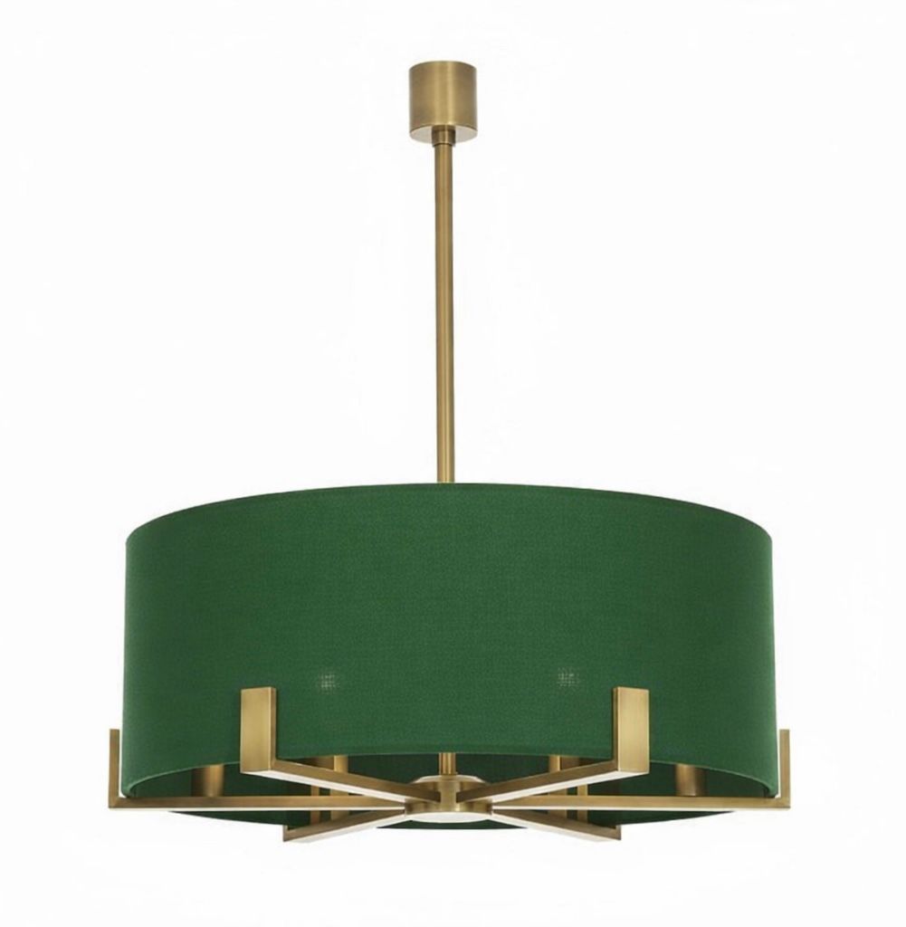 Yeşil Sarkıt Avize - Modern Ve Şık Tasarım