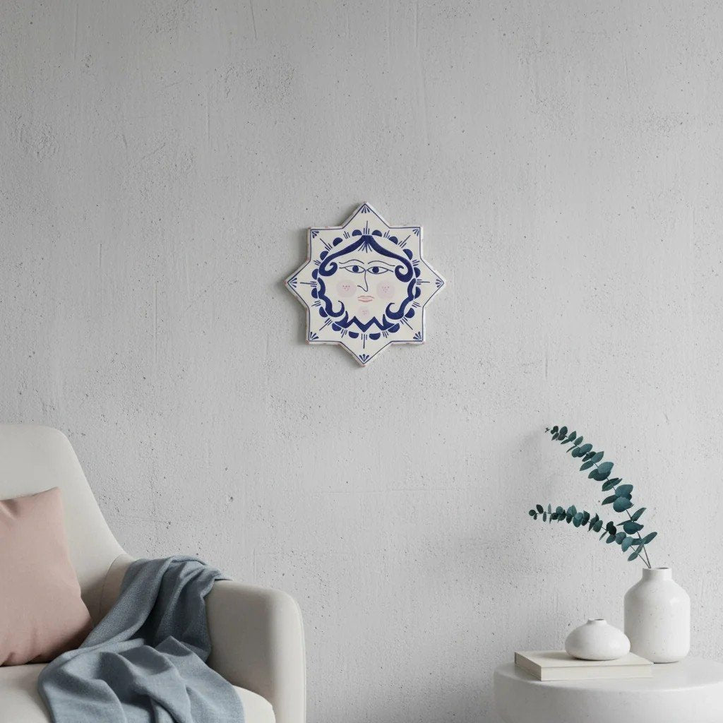 Yıldız Formlu Duvar Süsü