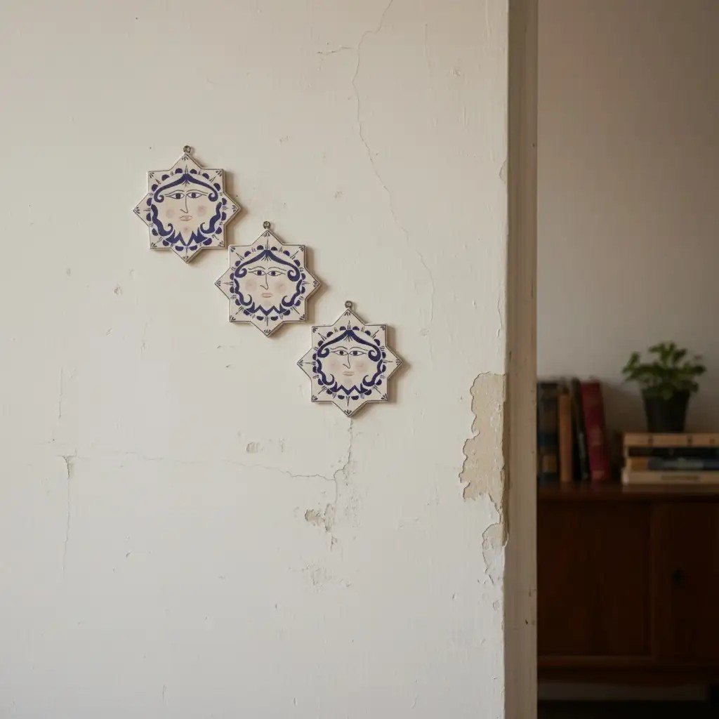 Yıldız Formlu Duvar Süsü